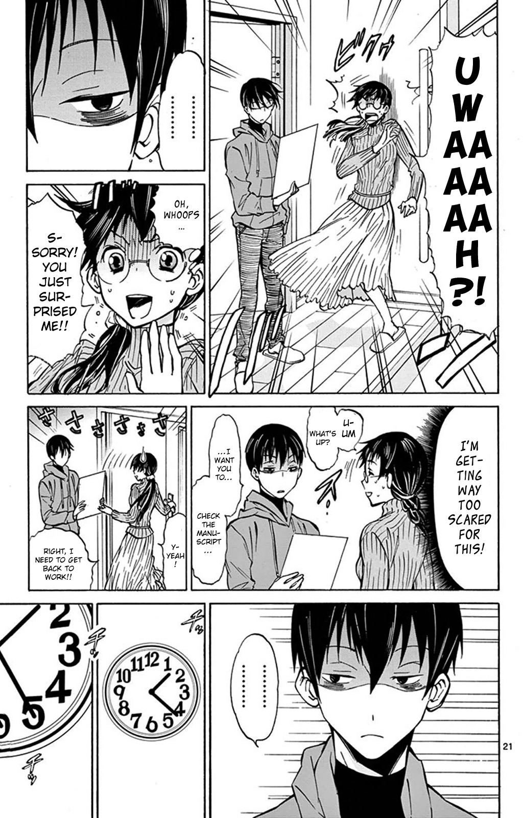 Dousei Sensei wa Renai ga Wakaranai. Chapter 2 page 21 - Chapter 2
