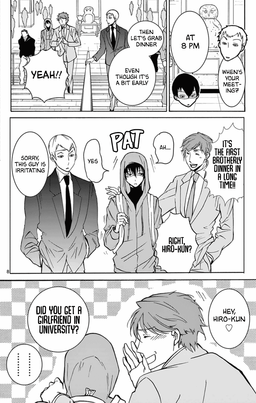 Dousei Sensei wa Renai ga Wakaranai. Chapter 20 page 8 - Chapter 20