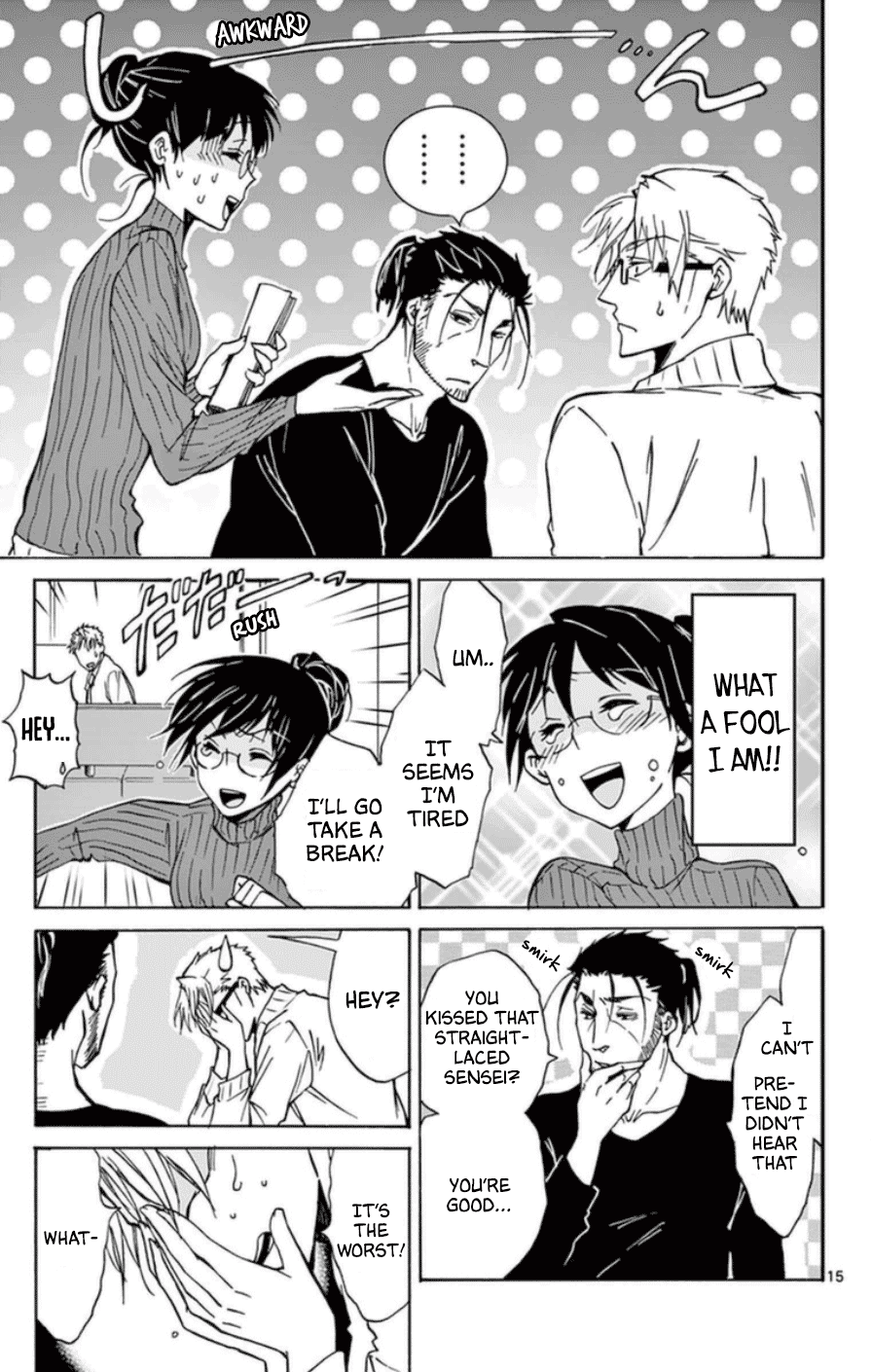 Dousei Sensei wa Renai ga Wakaranai. Chapter 25 page 15 - Chapter 25