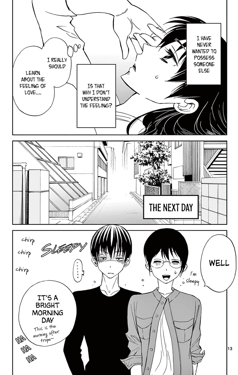 Dousei Sensei wa Renai ga Wakaranai. Chapter 33 page 13 - Chapter 33