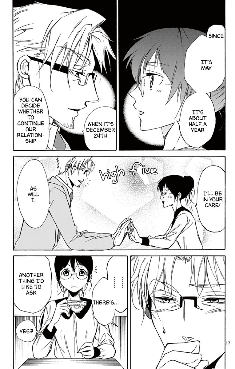 Dousei Sensei wa Renai ga Wakaranai. Chapter 34 page 17 - Chapter 34