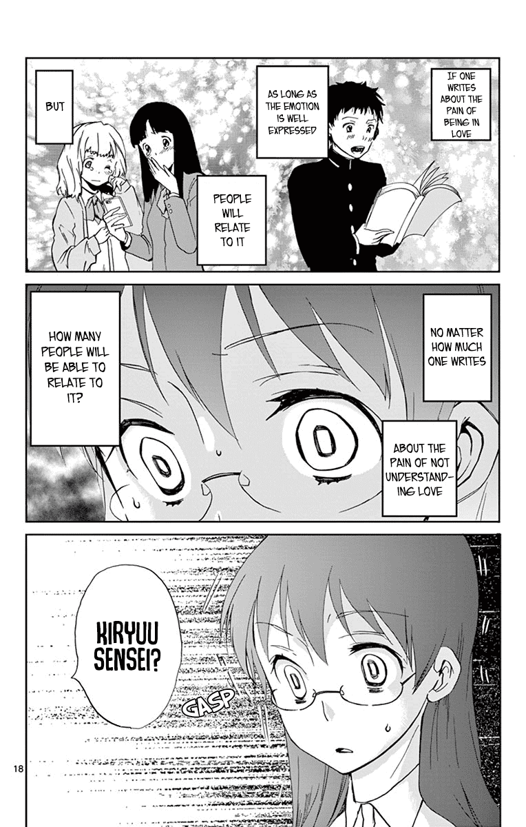 Dousei Sensei wa Renai ga Wakaranai. Chapter 38 page 18 - Chapter 38