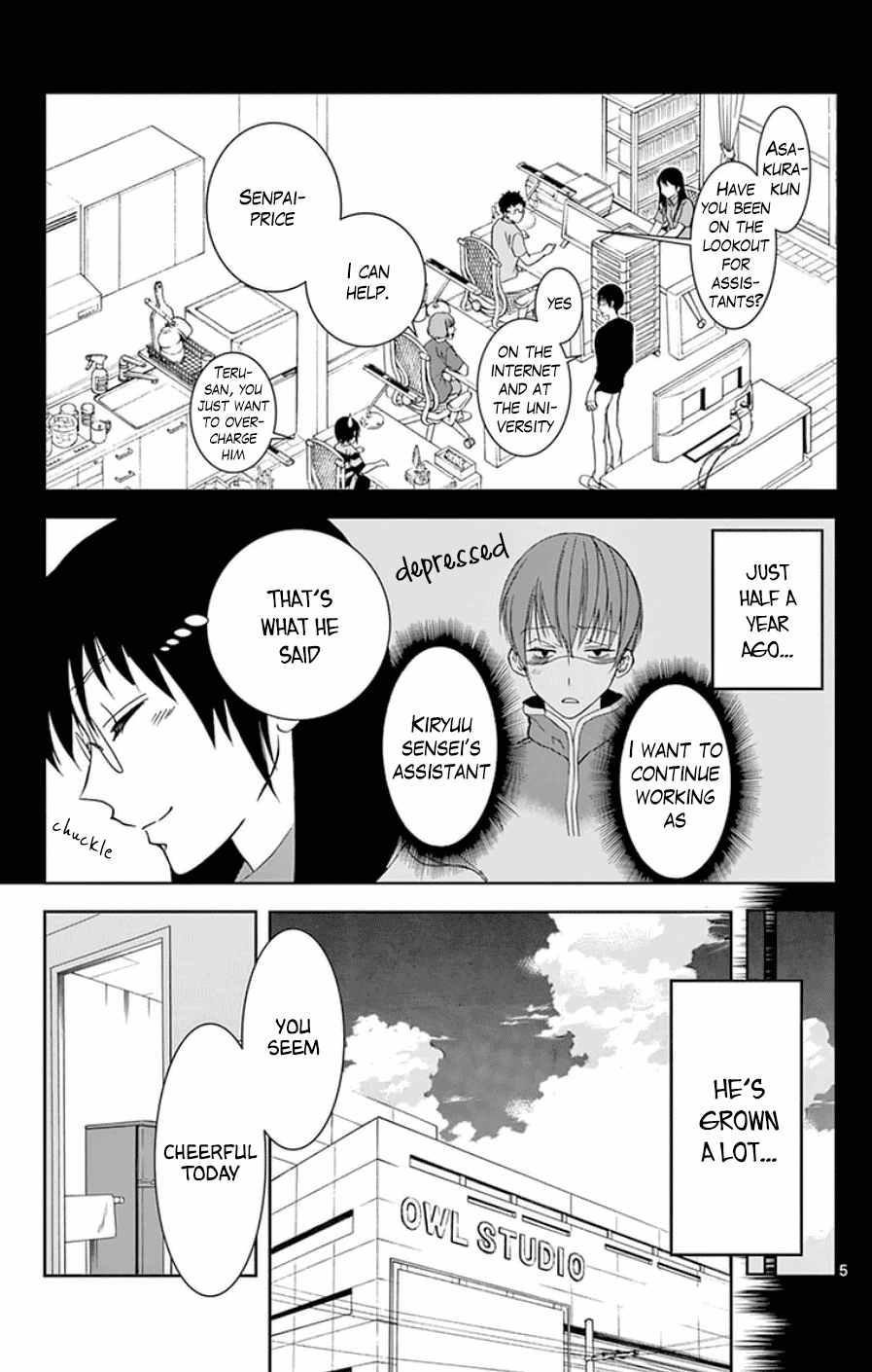 Dousei Sensei wa Renai ga Wakaranai. Chapter 41 page 8 - Chapter 41