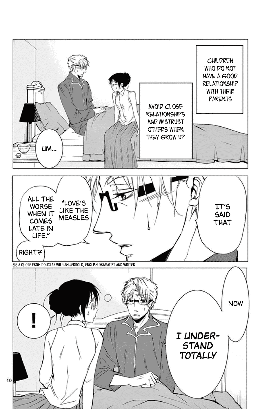 Dousei Sensei wa Renai ga Wakaranai. Chapter 42 page 10 - Chapter 42