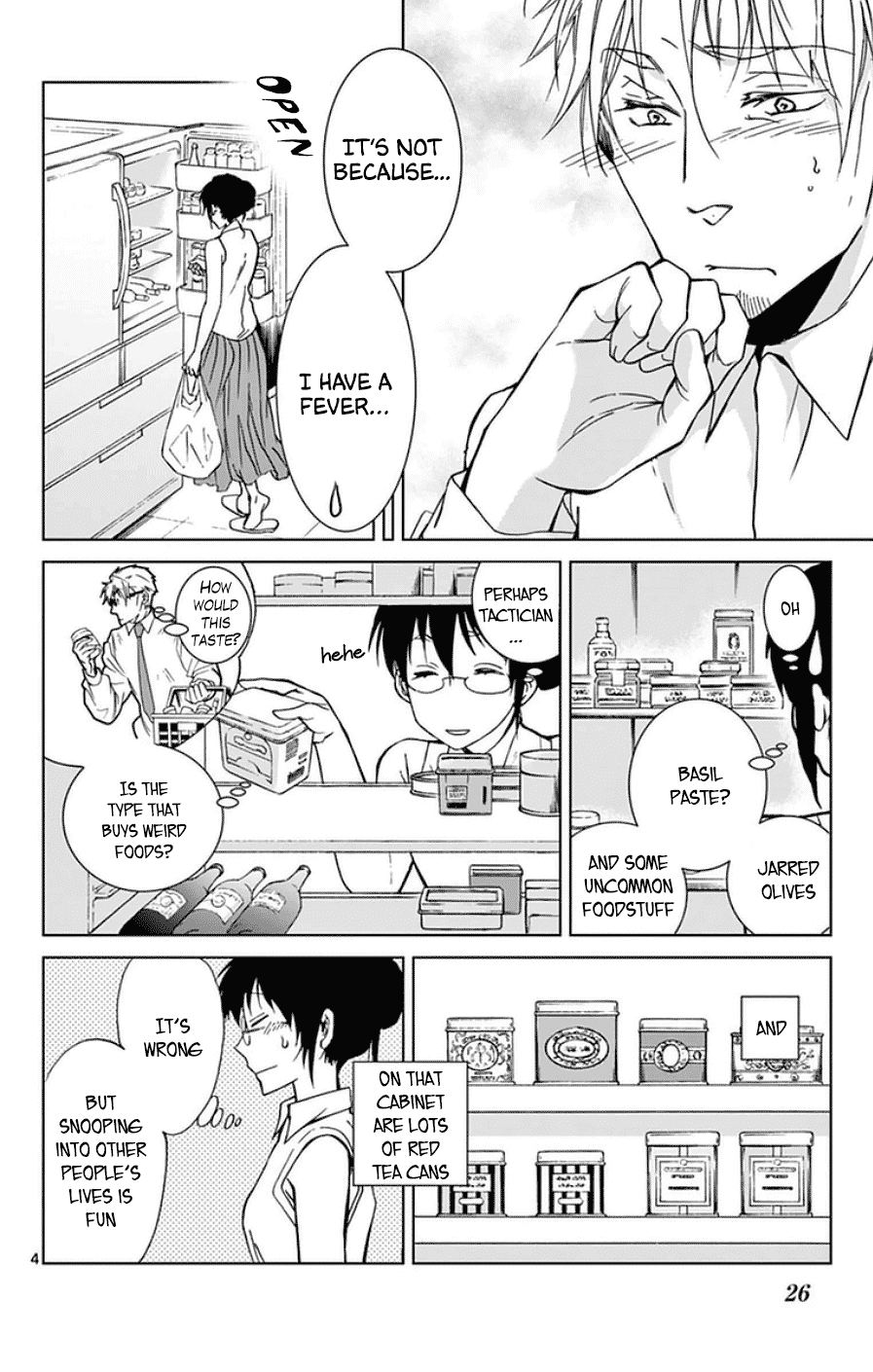 Dousei Sensei wa Renai ga Wakaranai. Chapter 42 page 4 - Chapter 42