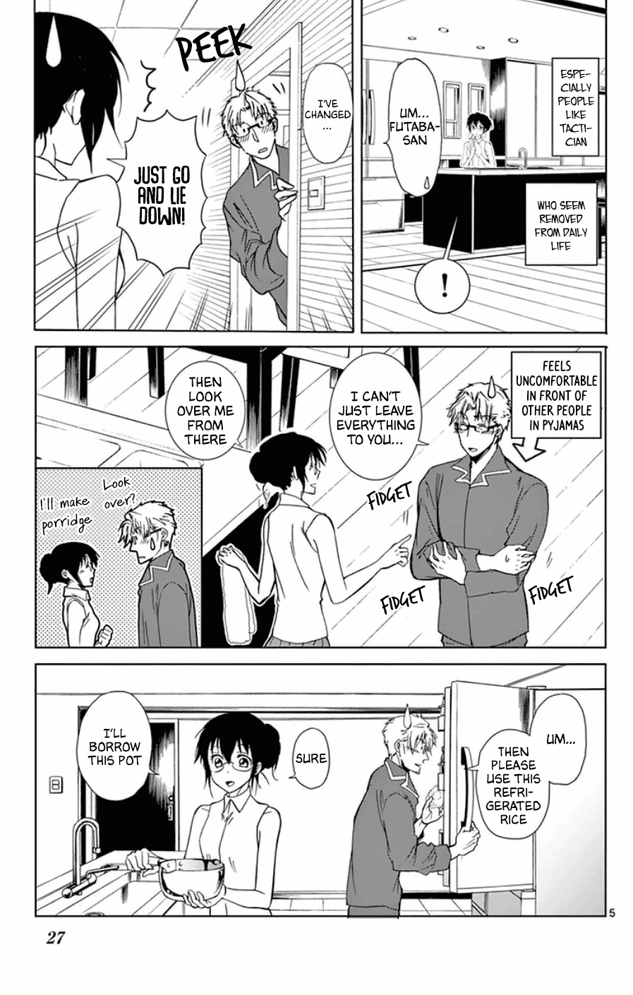 Dousei Sensei wa Renai ga Wakaranai. Chapter 42 page 5 - Chapter 42