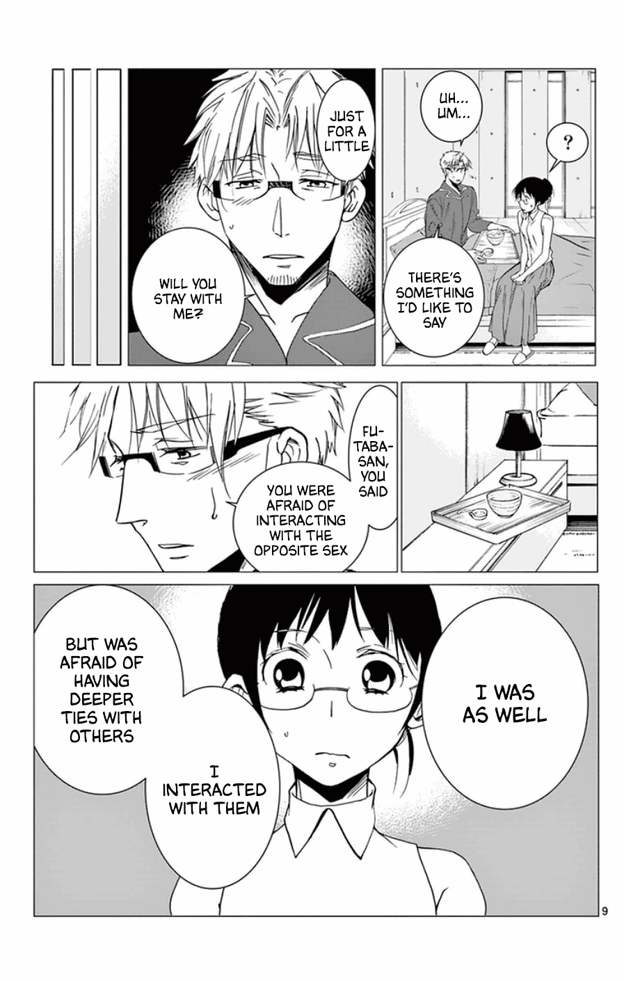 Dousei Sensei wa Renai ga Wakaranai. Chapter 42 page 9 - Chapter 42