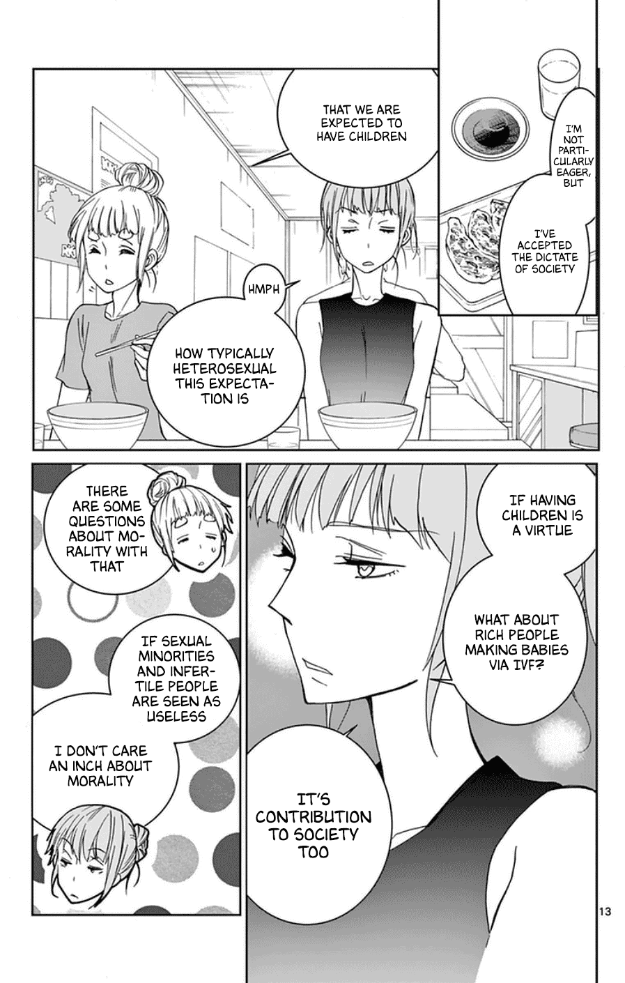 Dousei Sensei wa Renai ga Wakaranai. Chapter 43 page 13 - Chapter 43
