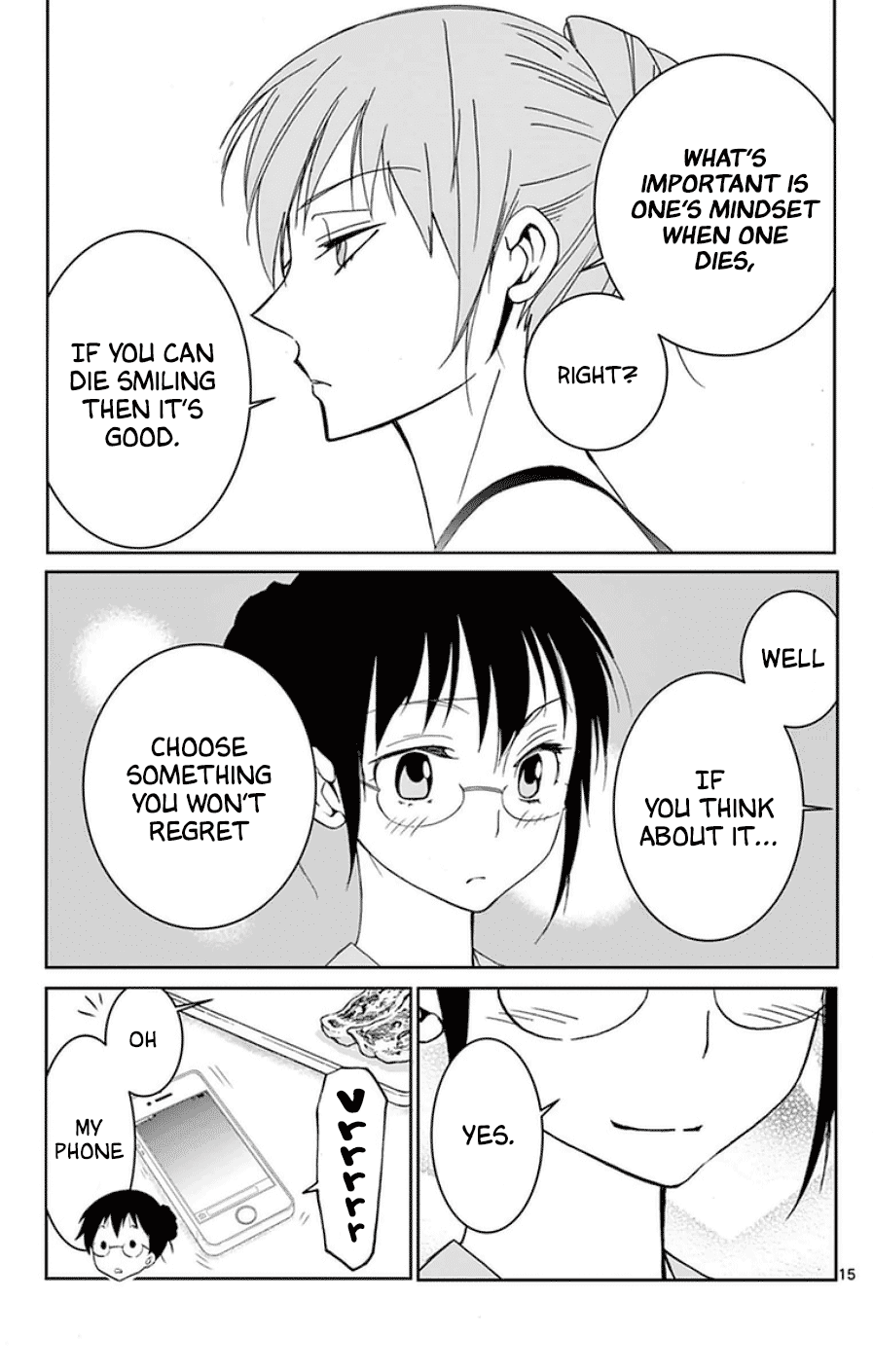 Dousei Sensei wa Renai ga Wakaranai. Chapter 43 page 15 - Chapter 43