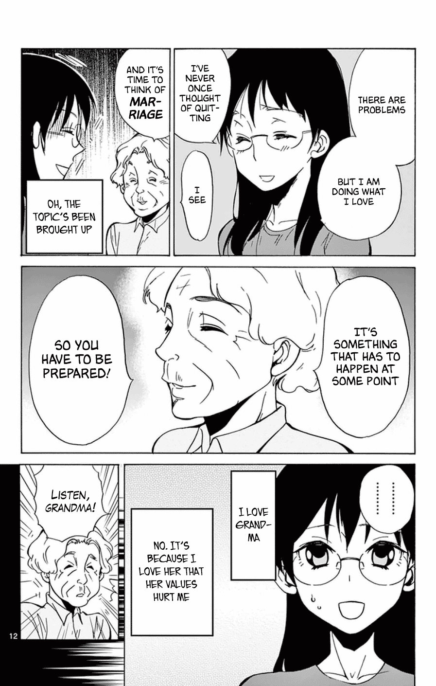 Dousei Sensei wa Renai ga Wakaranai. Chapter 44 page 12 - Chapter 44