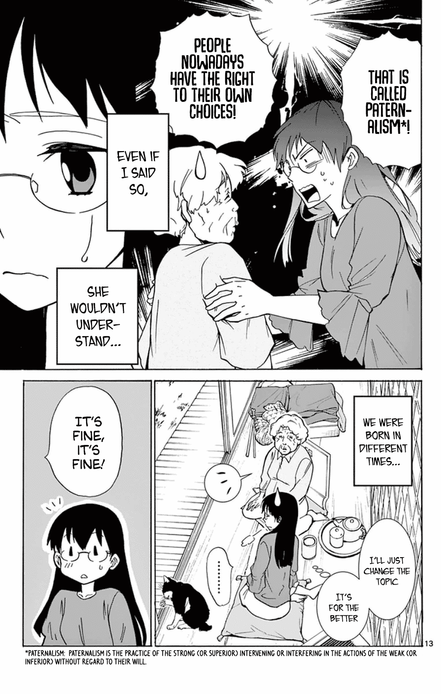 Dousei Sensei wa Renai ga Wakaranai. Chapter 44 page 13 - Chapter 44
