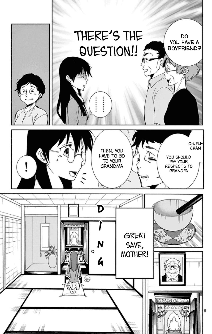 Dousei Sensei wa Renai ga Wakaranai. Chapter 44 page 9 - Chapter 44