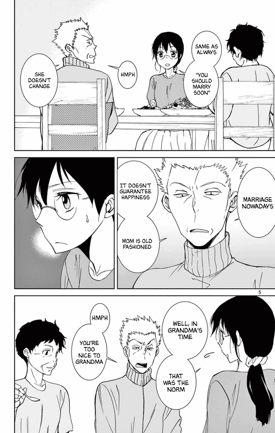 Dousei Sensei wa Renai ga Wakaranai. Chapter 45 page 5 - Chapter 45
