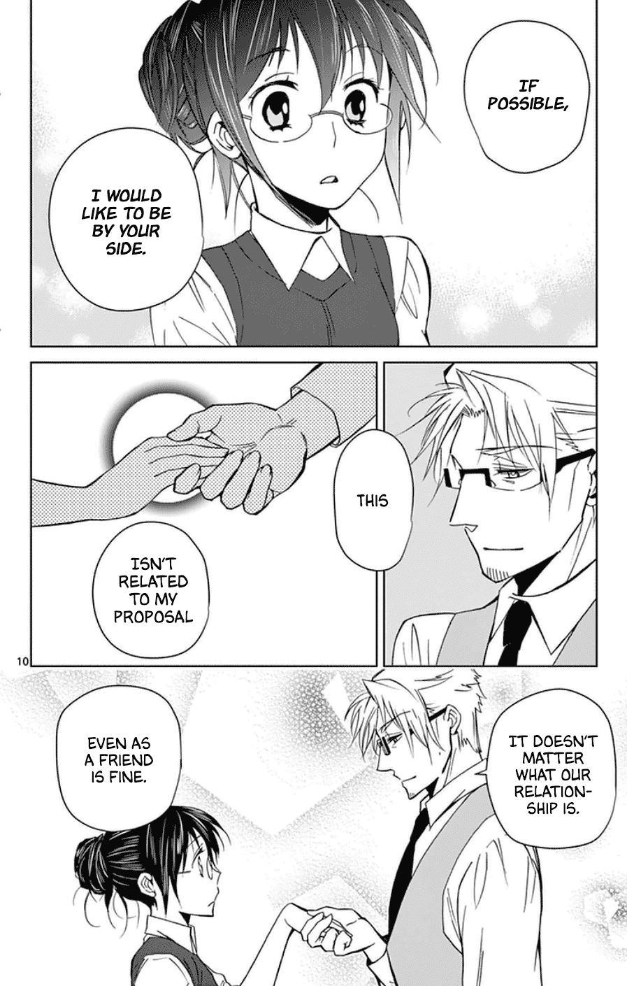 Dousei Sensei wa Renai ga Wakaranai. Chapter 46 page 10 - Chapter 46