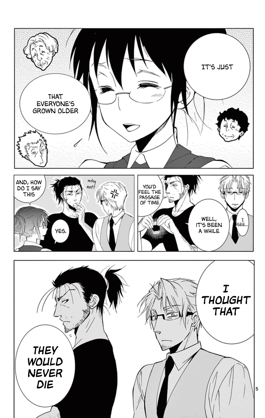 Dousei Sensei wa Renai ga Wakaranai. Chapter 46 page 5 - Chapter 46