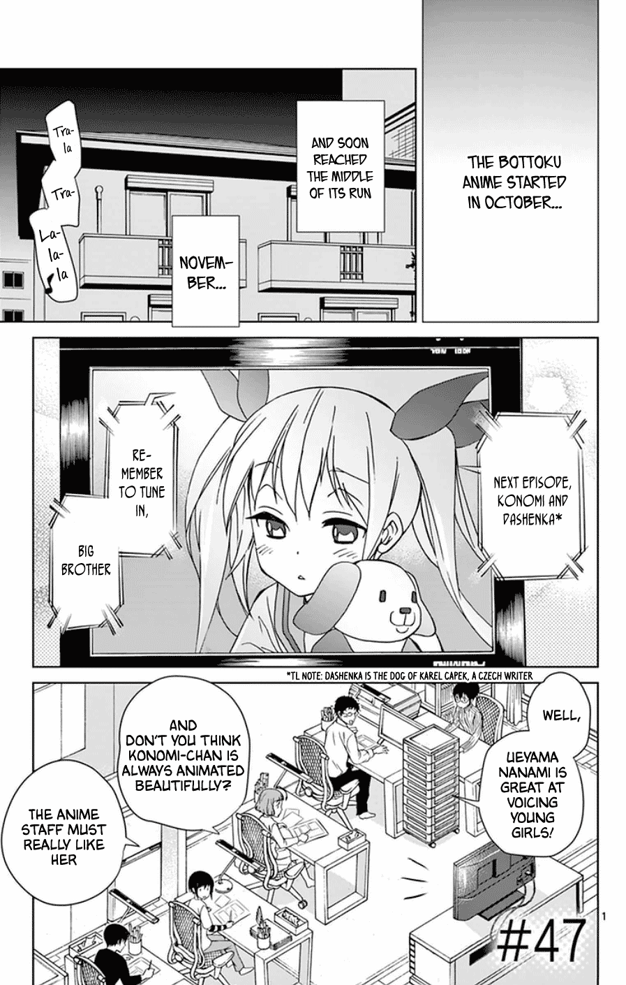 Dousei Sensei wa Renai ga Wakaranai. Chapter 47 page 1 - Chapter 47