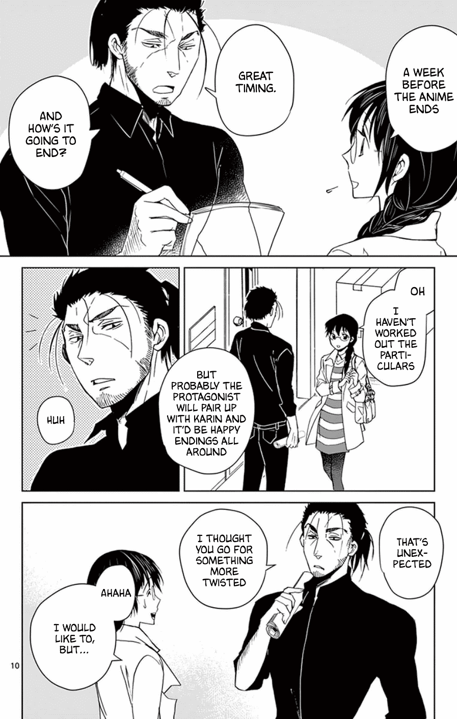 Dousei Sensei wa Renai ga Wakaranai. Chapter 47 page 10 - Chapter 47