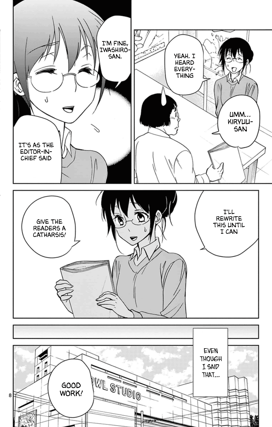 Dousei Sensei wa Renai ga Wakaranai. Chapter 47 page 8 - Chapter 47