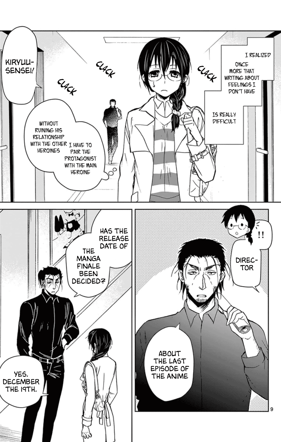 Dousei Sensei wa Renai ga Wakaranai. Chapter 47 page 9 - Chapter 47