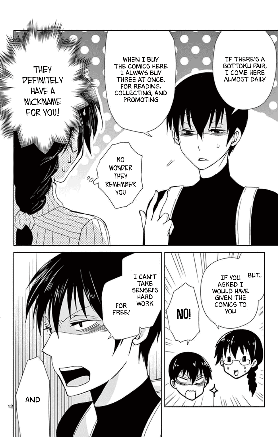 Dousei Sensei wa Renai ga Wakaranai. Chapter 48 page 12 - Chapter 48