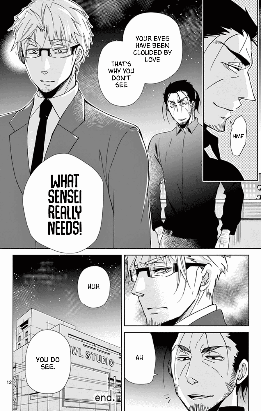 Dousei Sensei wa Renai ga Wakaranai. Chapter 49 page 12 - Chapter 49