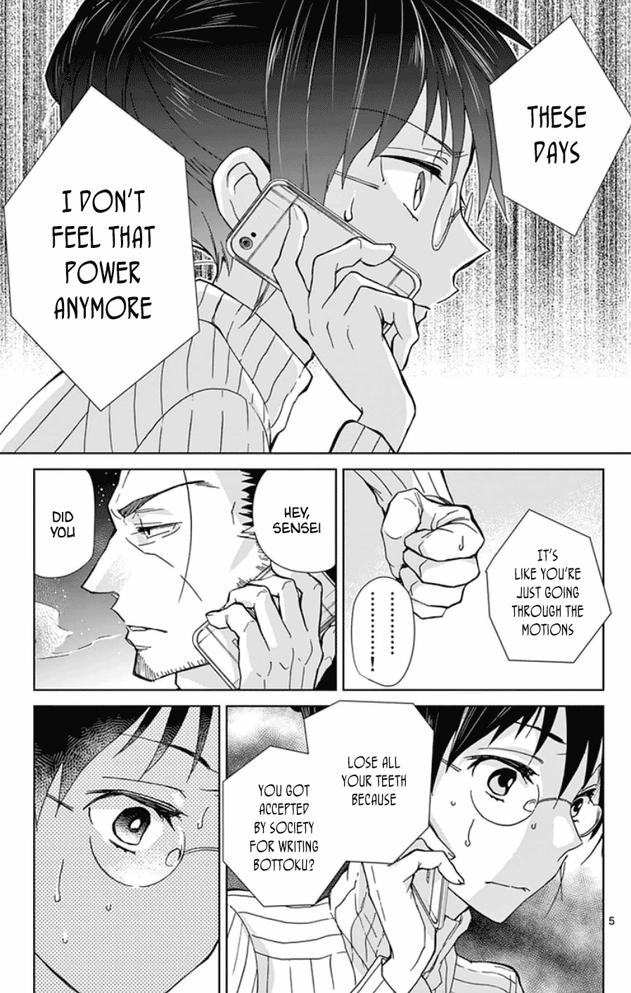 Dousei Sensei wa Renai ga Wakaranai. Chapter 49 page 5 - Chapter 49