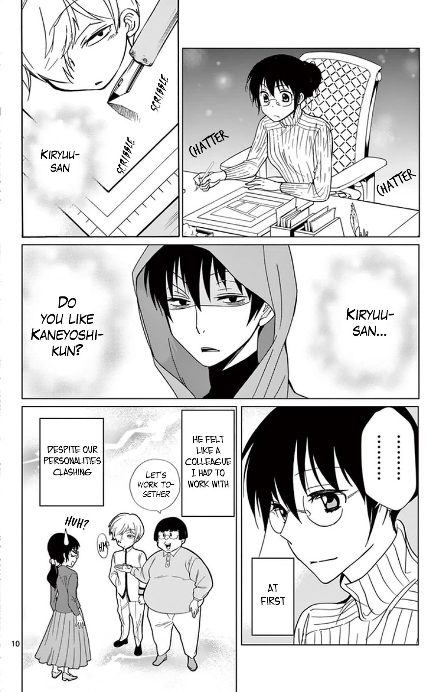 Dousei Sensei wa Renai ga Wakaranai. Chapter 50 page 10 - Chapter 50