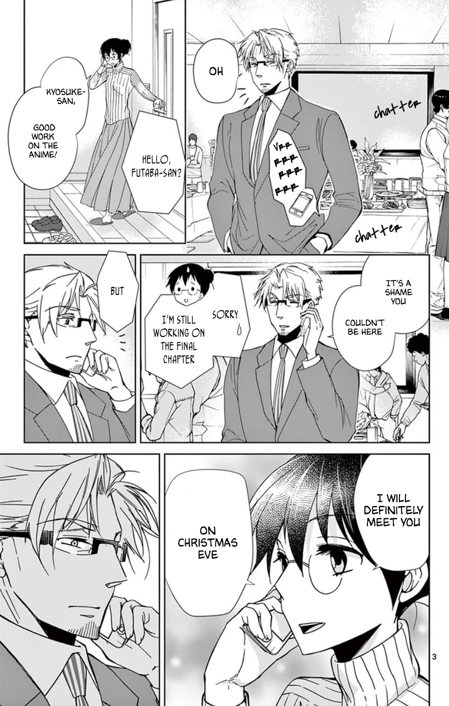 Dousei Sensei wa Renai ga Wakaranai. Chapter 50 page 3 - Chapter 50