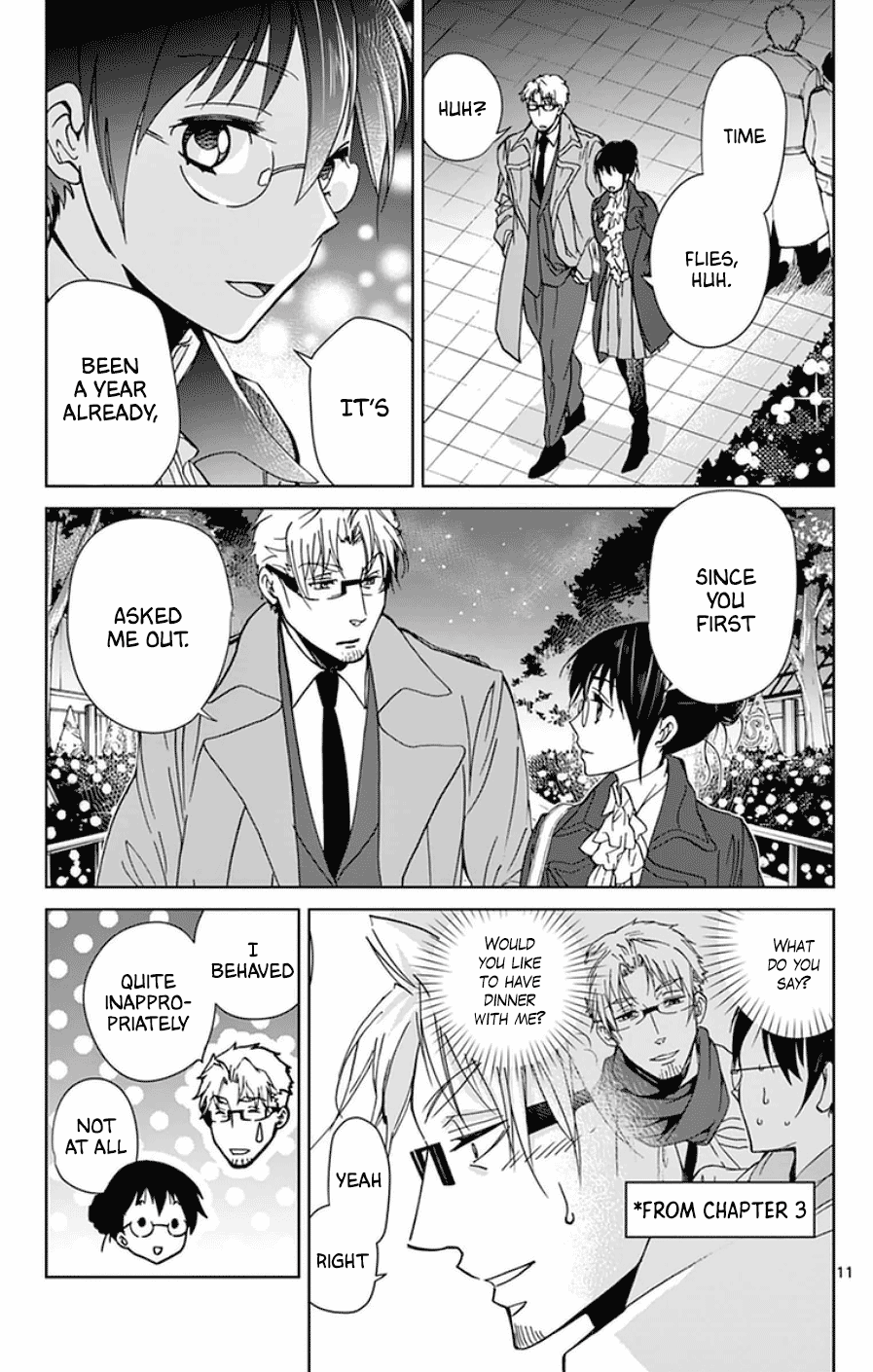 Dousei Sensei wa Renai ga Wakaranai. Chapter 51 page 11 - Chapter 51