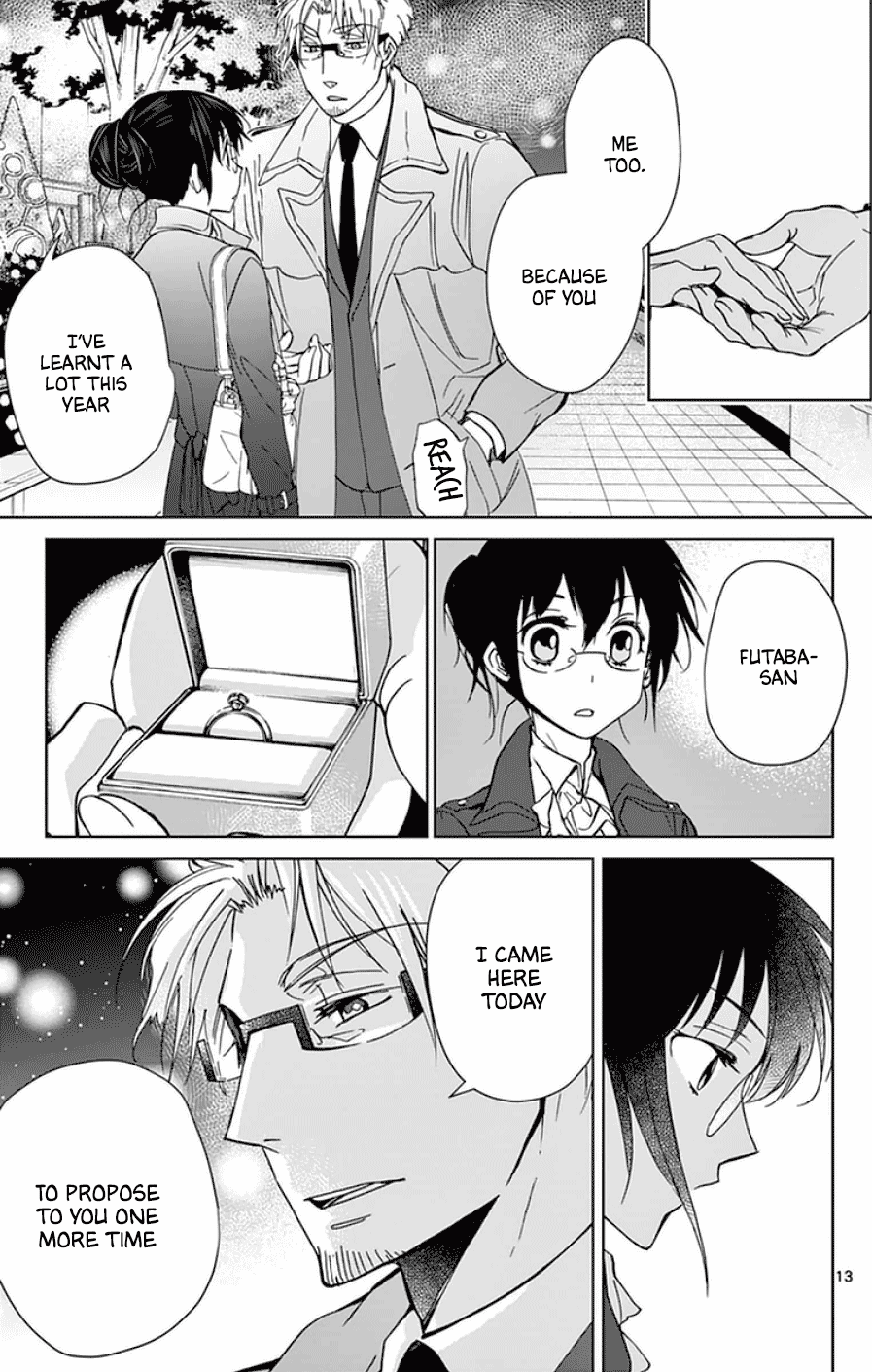 Dousei Sensei wa Renai ga Wakaranai. Chapter 51 page 13 - Chapter 51