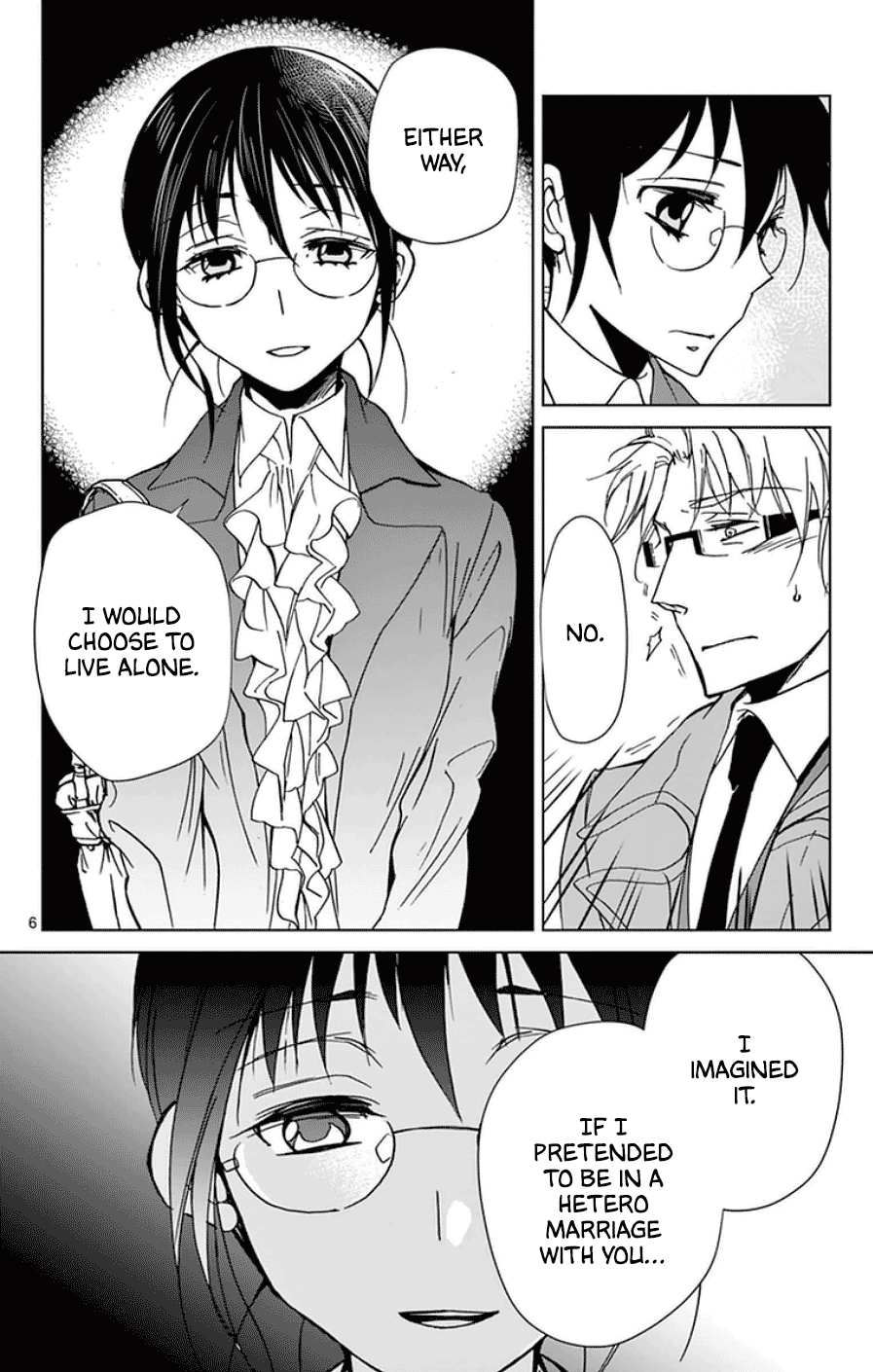 Dousei Sensei wa Renai ga Wakaranai. Chapter 52 page 6 - Chapter 52