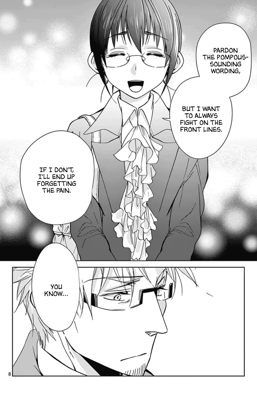 Dousei Sensei wa Renai ga Wakaranai. Chapter 52 page 8 - Chapter 52