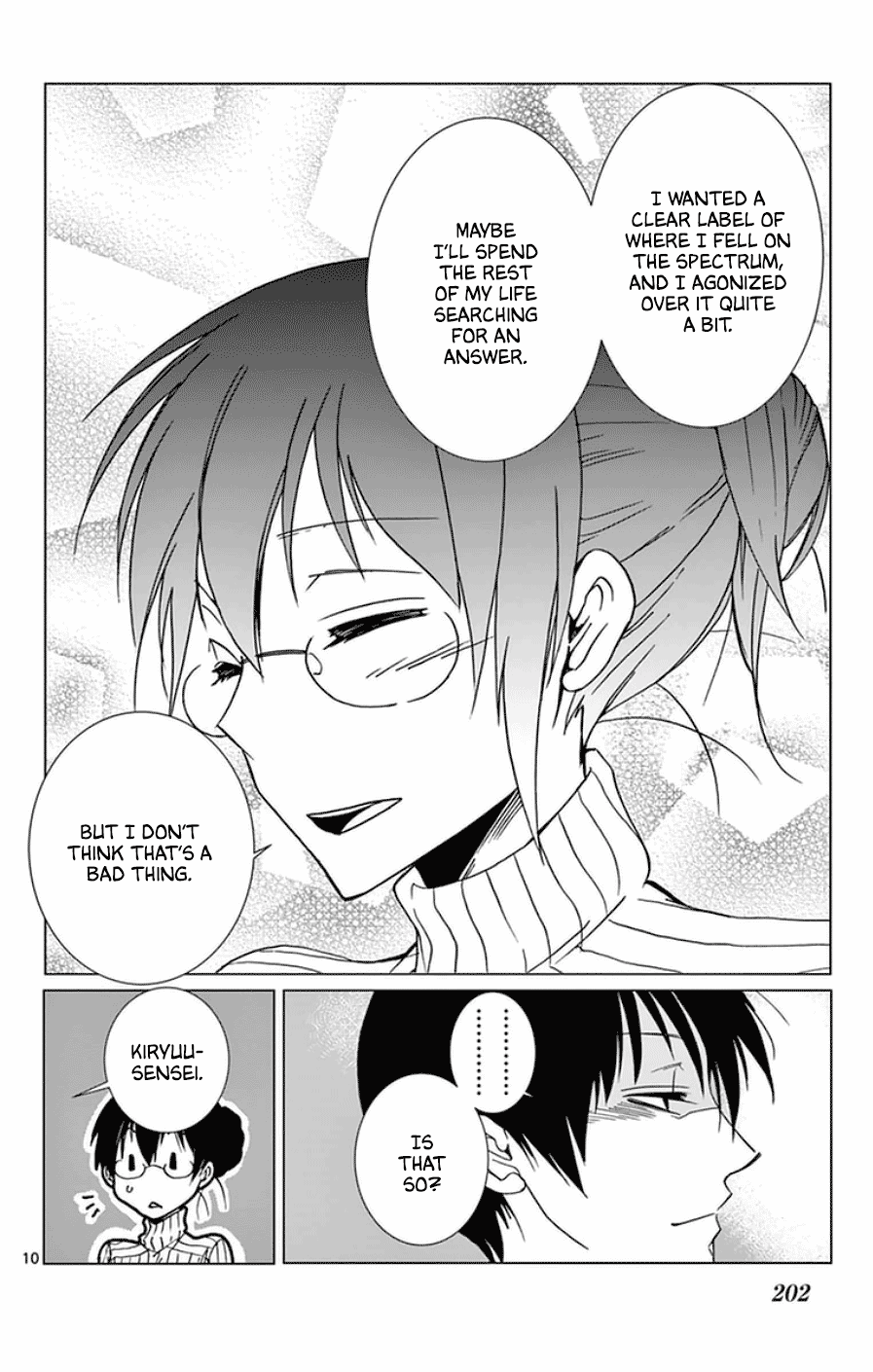 Dousei Sensei wa Renai ga Wakaranai. Chapter 53 page 10 - Chapter 53