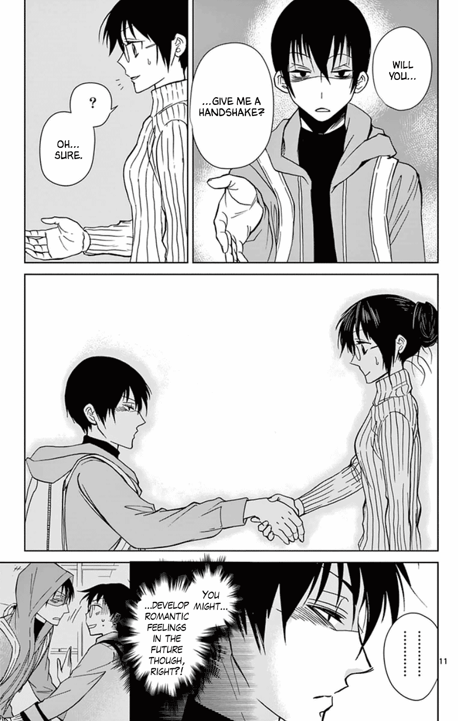 Dousei Sensei wa Renai ga Wakaranai. Chapter 53 page 11 - Chapter 53