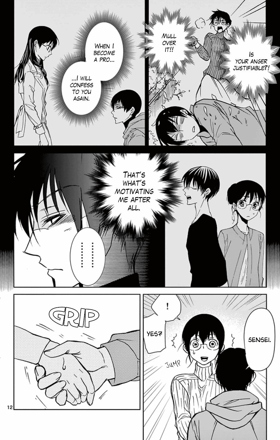 Dousei Sensei wa Renai ga Wakaranai. Chapter 53 page 12 - Chapter 53