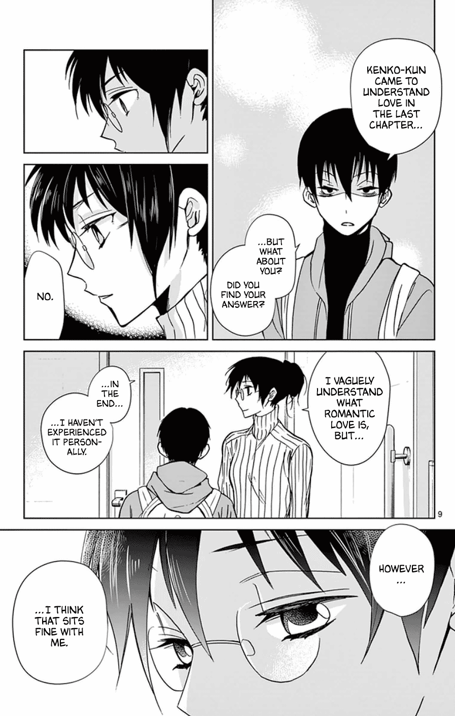 Dousei Sensei wa Renai ga Wakaranai. Chapter 53 page 9 - Chapter 53