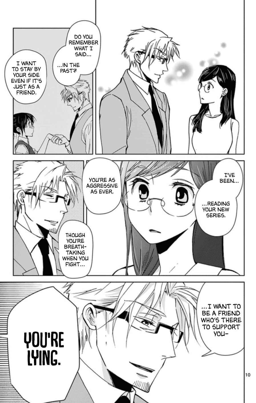 Dousei Sensei wa Renai ga Wakaranai. Chapter 54 page 10 - Chapter 54 [END]