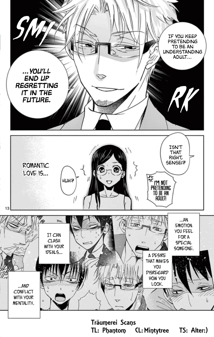 Dousei Sensei wa Renai ga Wakaranai. Chapter 54 page 13 - Chapter 54 [END]