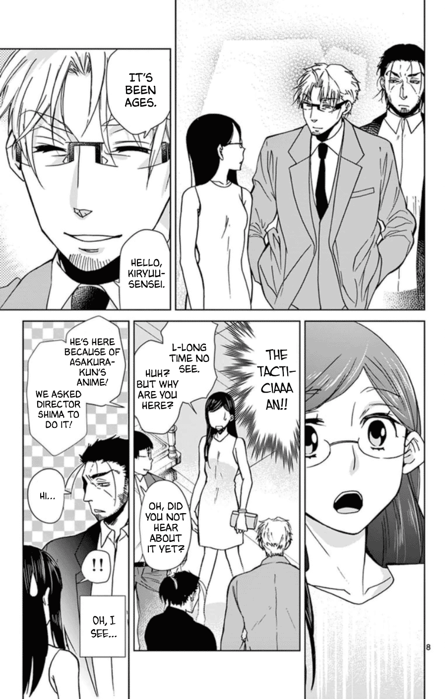 Dousei Sensei wa Renai ga Wakaranai. Chapter 54 page 8 - Chapter 54 [END]