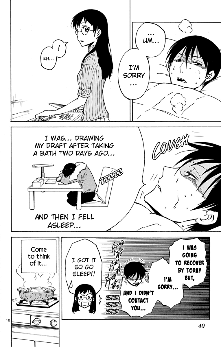 Dousei Sensei wa Renai ga Wakaranai. Chapter 9 page 18 - Chapter 9