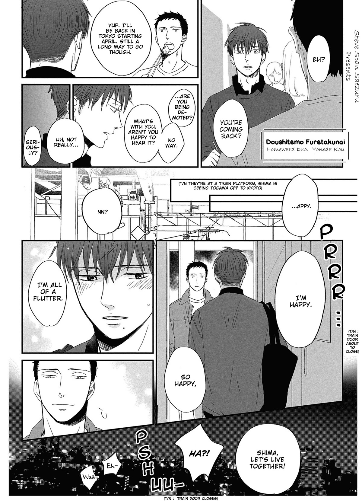 Doushitemo Furetakunai Chapter 7.1 page 3 - Chapter 7.1: Homeward Duo Extra-Craft 100