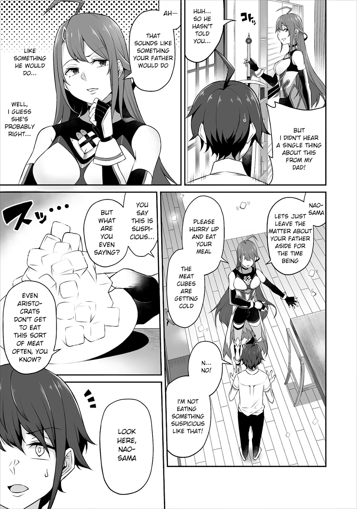 Douyara Boku no Hanayome wa Onna Kishidan na you de. Chapter 1 page 13 - Chapter 1: Female knight, struggle and fight!