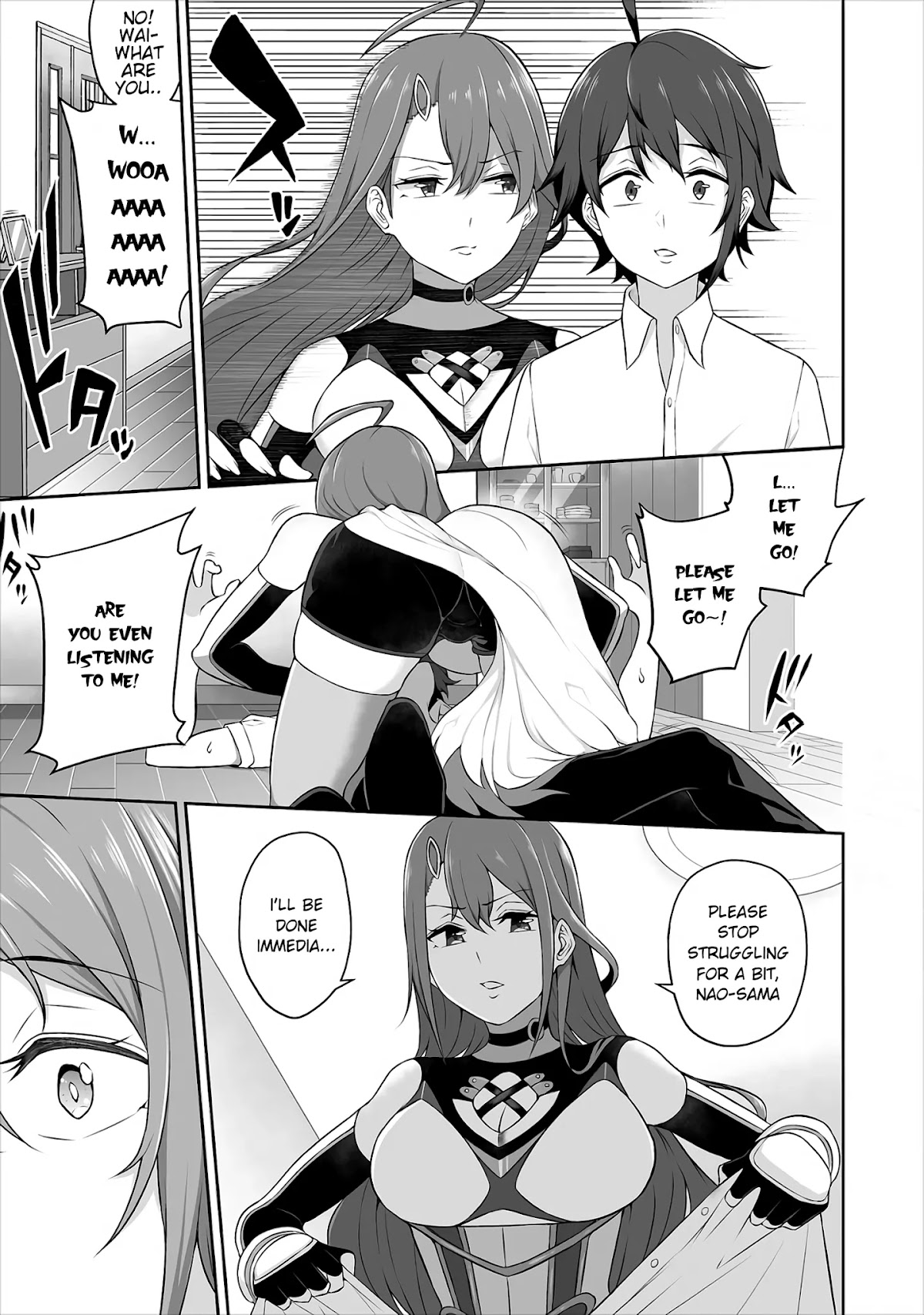 Douyara Boku no Hanayome wa Onna Kishidan na you de. Chapter 1 page 17 - Chapter 1: Female knight, struggle and fight!
