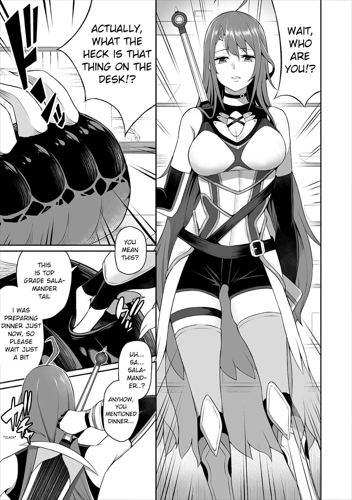 Douyara Boku no Hanayome wa Onna Kishidan na you de. Chapter 1 page 7 - Chapter 1: Female knight, struggle and fight!