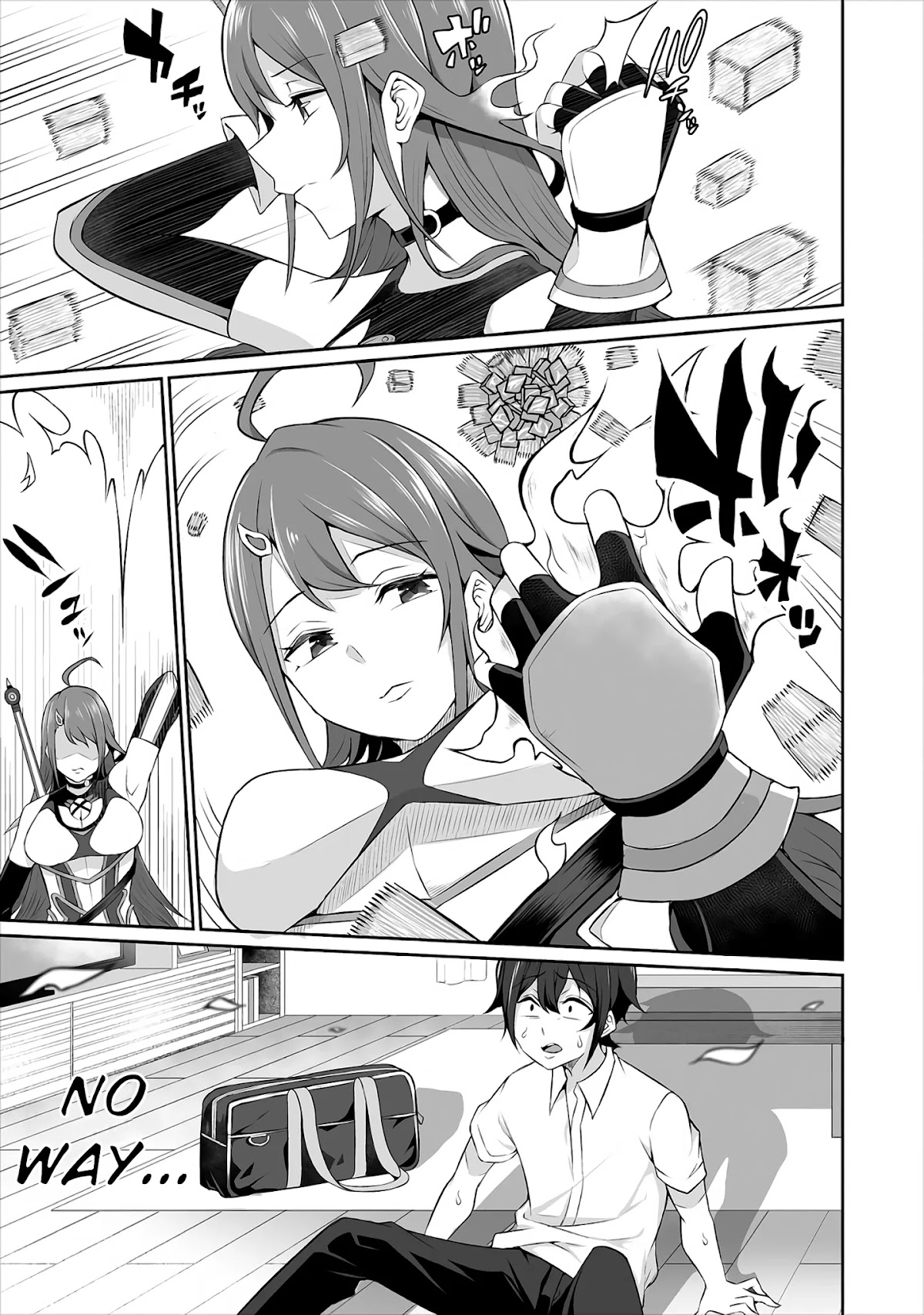 Douyara Boku no Hanayome wa Onna Kishidan na you de. Chapter 1 page 9 - Chapter 1: Female knight, struggle and fight!