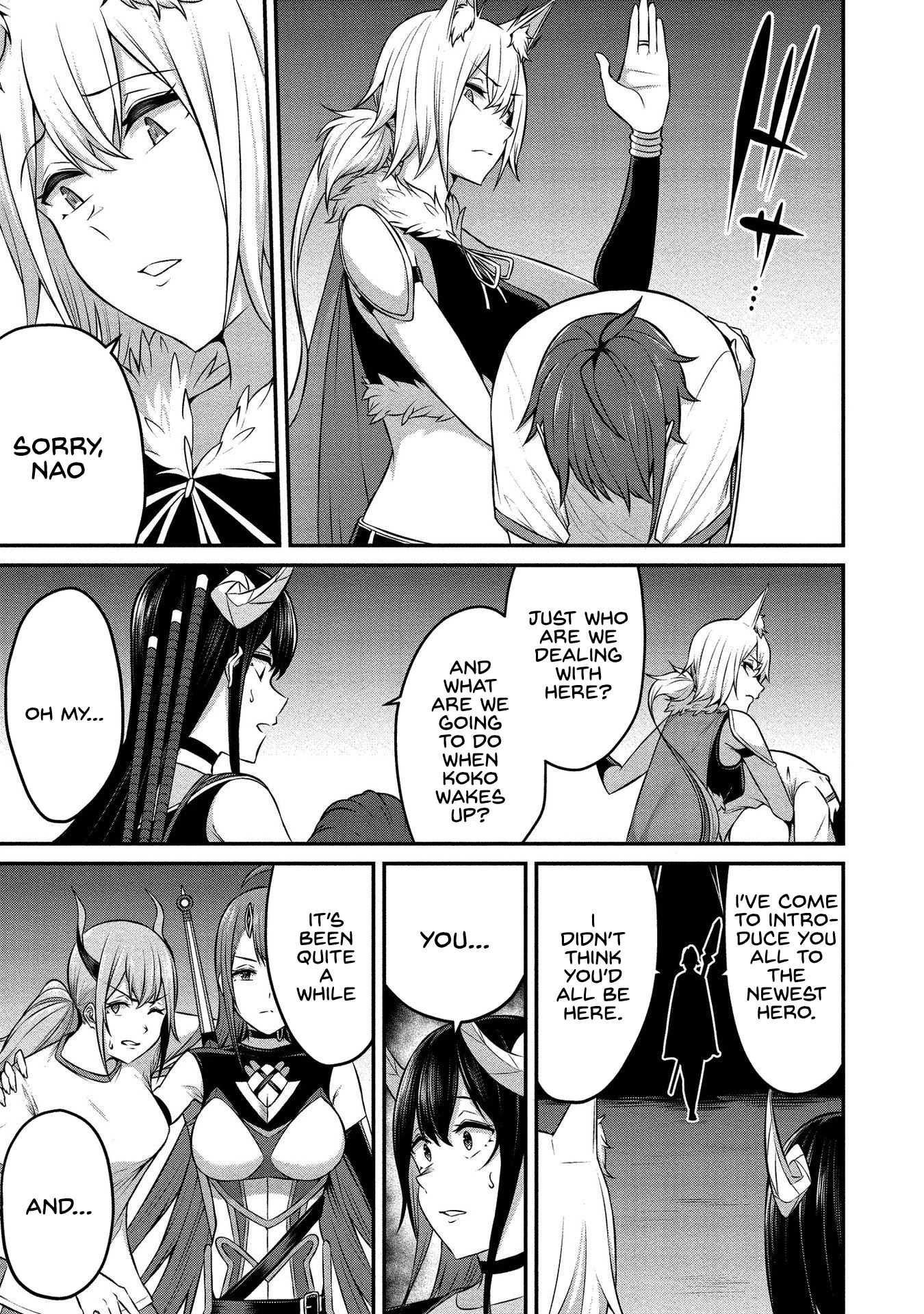 Douyara Boku no Hanayome wa Onna Kishidan na you de. Chapter 12 page 24 - Chapter 12: The female knight attacks during the test of courage