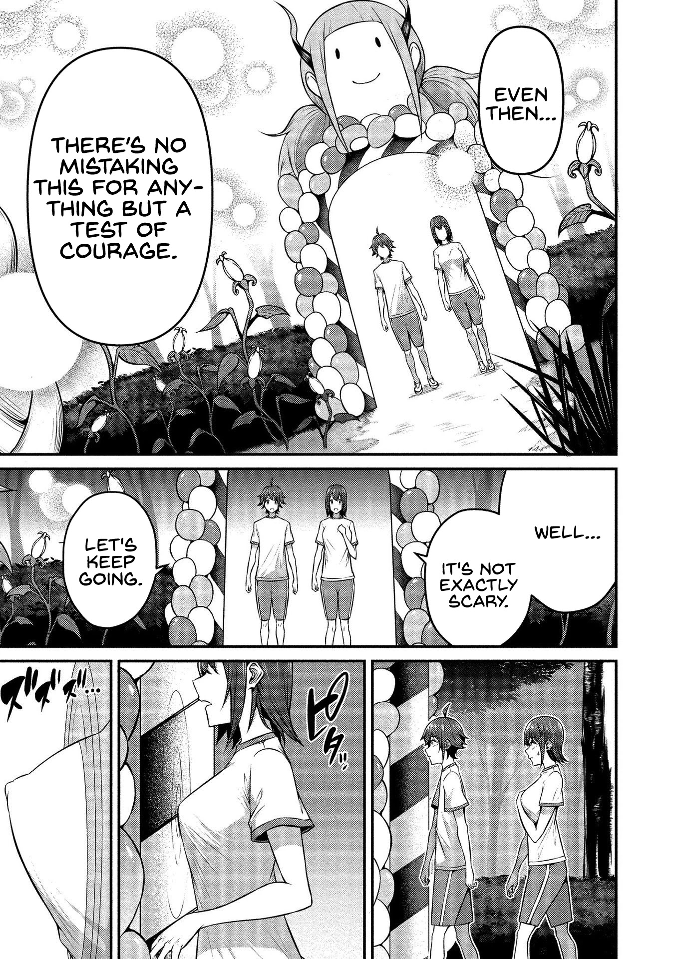 Douyara Boku no Hanayome wa Onna Kishidan na you de. Chapter 12 page 7 - Chapter 12: The female knight attacks during the test of courage