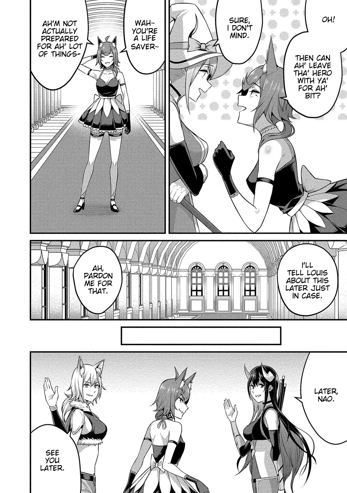 Douyara Boku no Hanayome wa Onna Kishidan na you de. Chapter 14 page 13 - Chapter 14: Off to another world with the groom!!