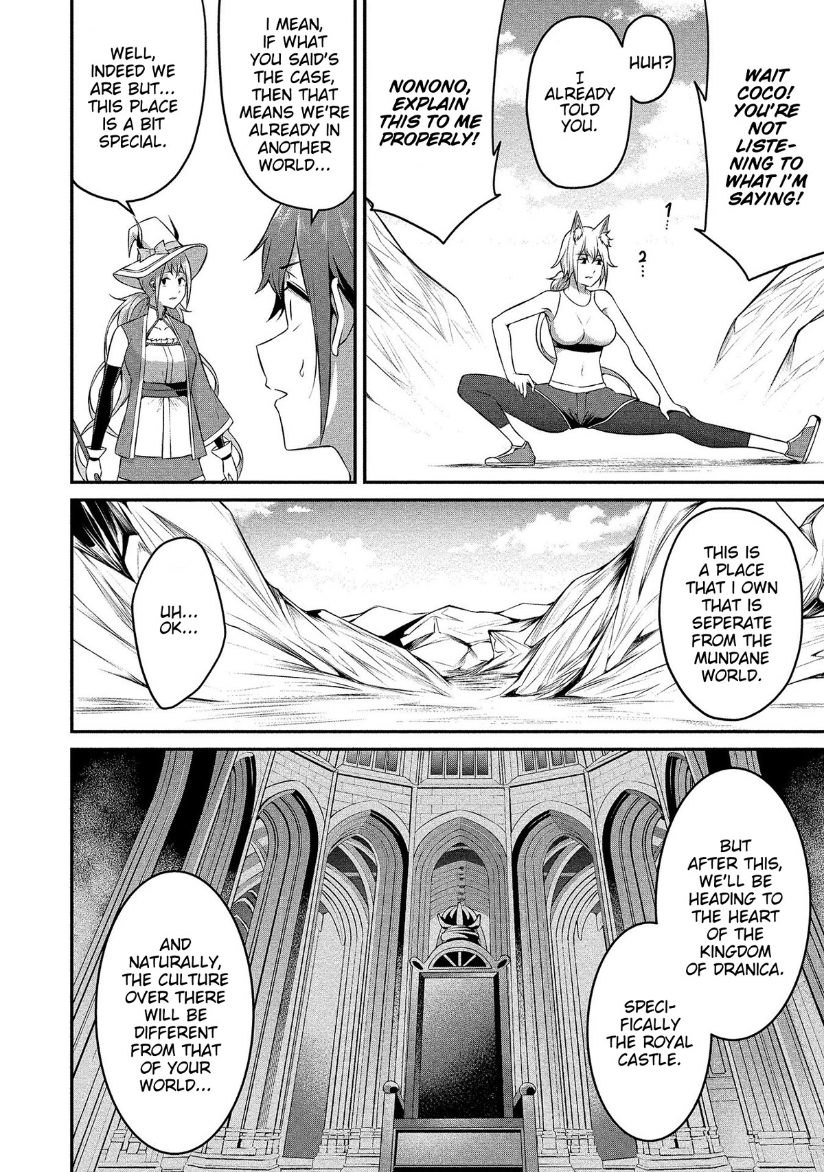 Douyara Boku no Hanayome wa Onna Kishidan na you de. Chapter 14 page 5 - Chapter 14: Off to another world with the groom!!