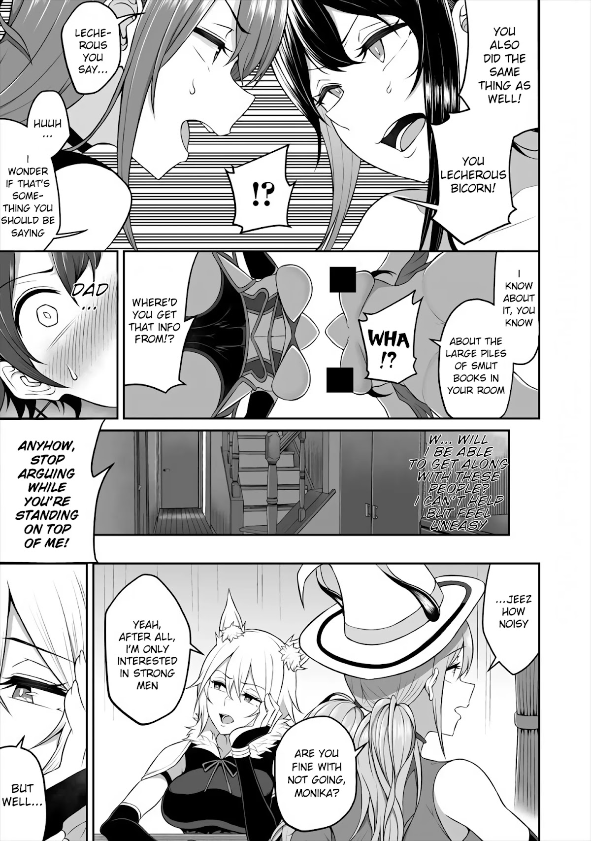 Douyara Boku no Hanayome wa Onna Kishidan na you de. Chapter 2 page 25 - Chapter 2: Female knight's temptation